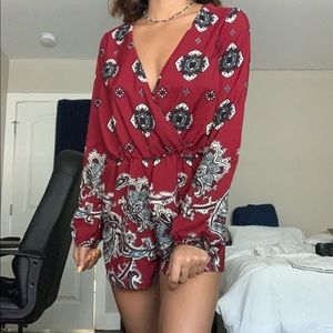 Cute Long Sleeve Romper